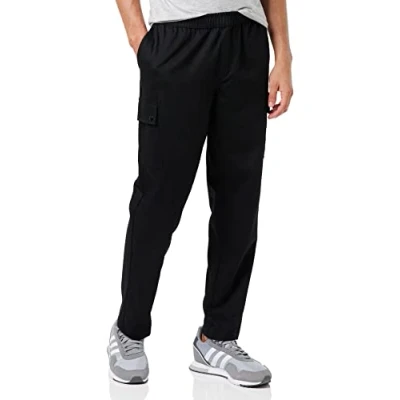 Image of JACK &amp; JONES Men&#039;s Jpstbill Jjsnap Cargo Jogger Nor Cbo Trousers, Black, L