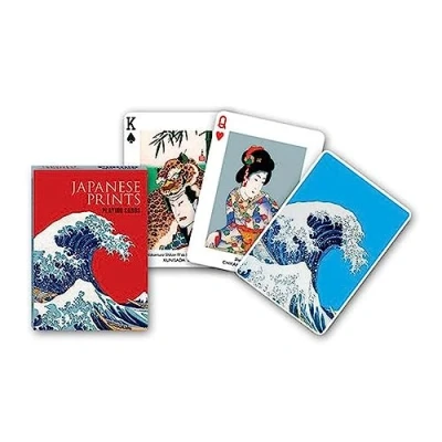 Image of Japanese Prints Standard Set of Playing Cards + Jokers (gib)