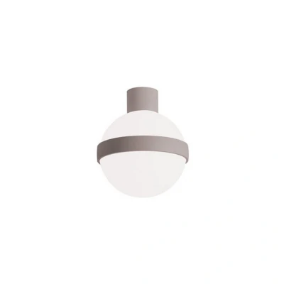 Image of Vinica LED Globe Ceiling Lamp 9W 3000K Metal Grey