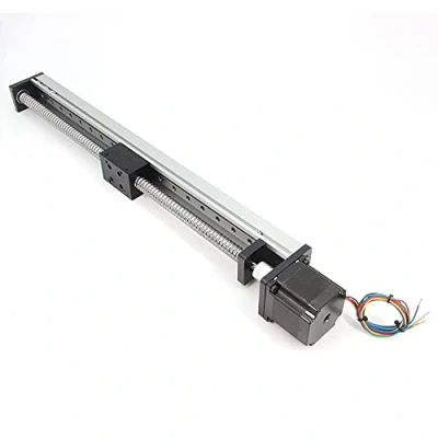 Image of Befenybay 400mm Length Travel Linear Stage Actuator with Square Rails Ballscrew SFU1605 NEMA23 Stepper Motor for DIY CNC Router Parts X Y Z Axis