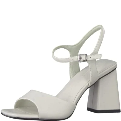 Image of MARCO TOZZI Women&#039; 2 28321 20 Heeled Sandal, Off White, 6 UK