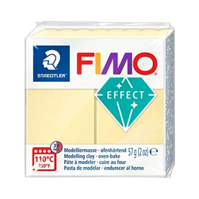 Image of STAEDTLER FIMO Effect 8020 106 Oven Hardening Modelling Clay, 57 g Citrus