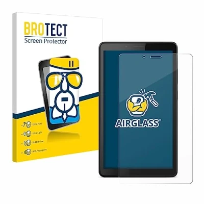 Image of brotect Glass Screen Protector Film compatible with Lenovo Tab M7 Foil 9H Protection [Scratch Resistant, High Clarity]