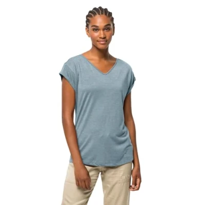 Image of Jack Wolfskin Coral Coast T Shirt Citadel XS