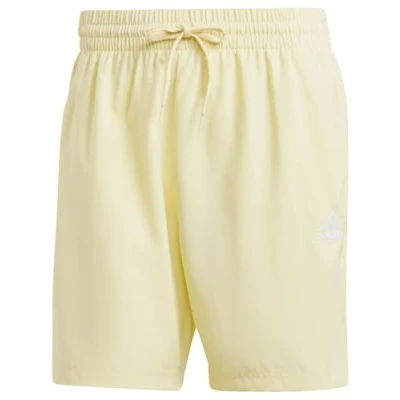 Image of adidas Men&#039;s AEROREADY Essentials Chelsea Small Logo Shorts, Almost Yellow, XL