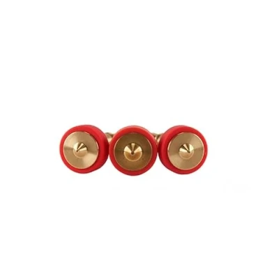 Image of E3D Genuine RapidChange™ Revo, Triple Pack, Brass Nozzles, Upgrade For 3D Printing. Sizes Included 3 x 0.4mm.