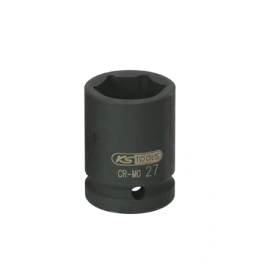 Image of KS Tools 515.1328 Hexagon impact socket, short, 3/4&quot;, 28mm