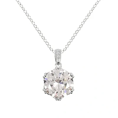 Image of Disney Princess Sterling Silver Clear CZ stone set Necklace E906167RZPL.PH