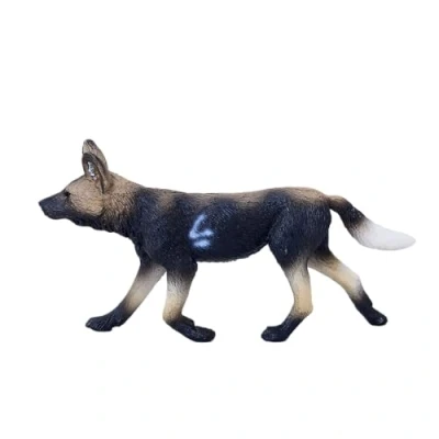 Image of MOJO African Hunting Dog Wildlife Animal Model Toy Figure