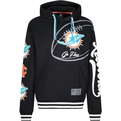 Image of Recovered Miami Dolphins NFL Go Fins Hoody Black