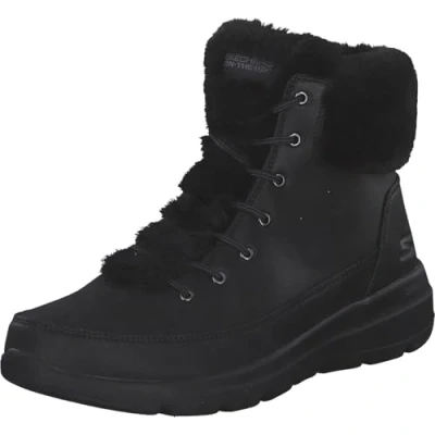 Image of Skechers Women&#039;s Glacial Ultra Ankle Boot, Black, 5 UK
