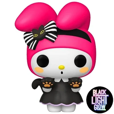 Image of Funko POP! Sanrio #72 Halloween Black Light My Melody in Cat Costume