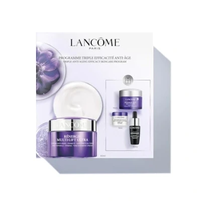 Image of Lancôme Rénergie Multi Lift Ultra Gift Set 50ml Cream + 15ml Night 10ml Advanced Genefique Serum 5ml Eye