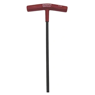 Image of BONDHUS, HTX80M 9 2 10MM 9&quot; T Handle 8PC Set, 15387