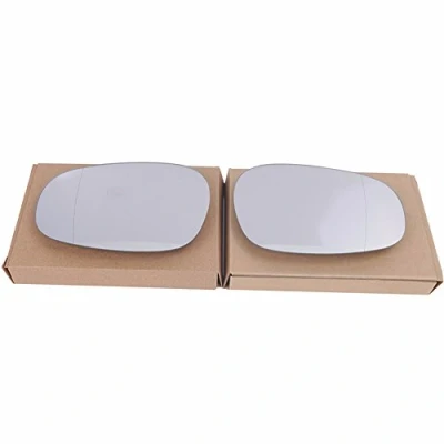 Image of GSRECY For E82 E90 E91 E92 E46 OEM Door Mirror Glass Heated (White Glass) (Pair)