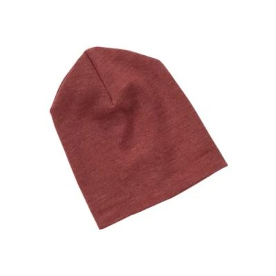 Image of ENGEL Merino Wool Silk Baby hat Beanie Cap Thin Newborn 70 5540 (86 92, Copper)