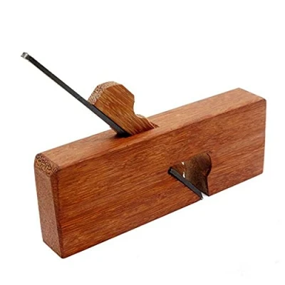 Image of OXOLAMRIN Hand Woodworking Planer，Block Woodcraft Planer ， 240mm Wood Plane Mini Carpenter Grooving Trimming Adjustable Manual Wrench Tool