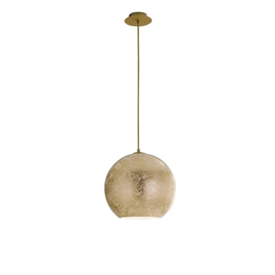 Image of VANITY Dome Pendant Ceiling Light Gold 30x29cm