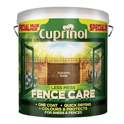 Image of Cuprinol 5L Plus 20 Percent Timber Care Autumn Gold