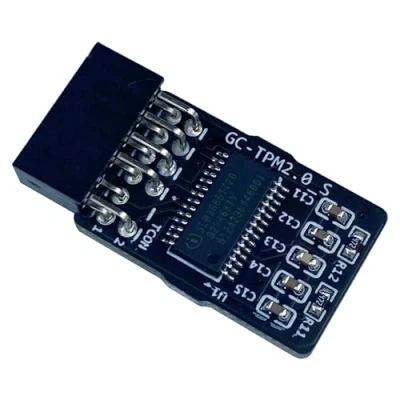 Image of TPM2.0 Module LPC 12Pin with Infineon SLB9665 Windows 11 Upgrade for Gigabyte Motherboard Compatible GC TPM2.0_S