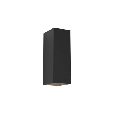 Image of Oslo LED Outdoor Large Up Down Wall Light Textured Black IP65