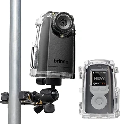 Image of Brinno Time Lapse Camera BCC300 C Bundle, Timelapse Outdoor Construction, HDR FHD1080P with Wall Mount, LCD Screen, Extended Battery Life, Waterproof Case, and Clampod