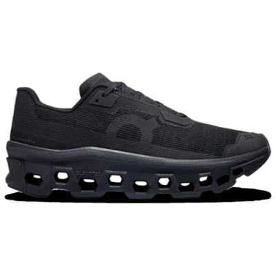 Image of ON Women&#039;s Cloudmonster Void Running Trainers Black/Black UK 4