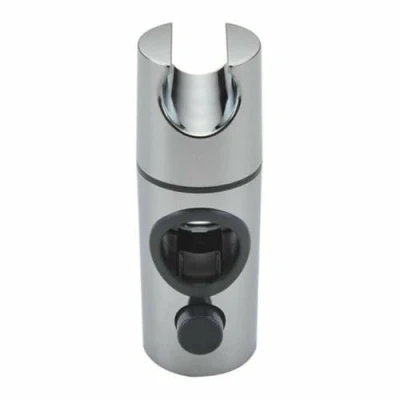 Image of ARA CHOICE Shower Head Holder 25mm Replacement 360 Adjustable Slide Bar Rail Rod Clamp ABS Chrome Plated Bathroom Riser Bracket Slider