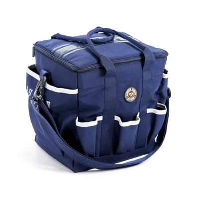 Image of Shires Aubrion Equipt Large Grooming Kit Bag Navy Blue