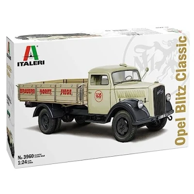 Image of Italeri ITA3960 Camión Opel Blitz American Model kit, Molded Color, 24