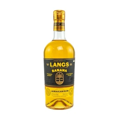 Image of Langs Banana Flavoured Rum 70cl