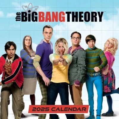 Image of 2025 Calendar The Big Bang Theory Month to View Square Official Product: Original Danilo Kalender [Mehrsprachig] [Kalender]
