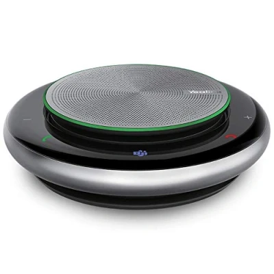 Image of Yealink C900BT50 Ultra Compact Flexible, Plug &amp; Play Speakerphone, USB/Bluetooth, For Personal Use, Huddle Rooms or On The Go (Microsoft Teams UC Compatible) Includes BT50 Dongle, Black