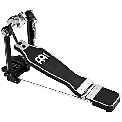 Image of Meinl Percussion Bassbox Snarebox Pedal Accessory Foot for and Stompboxes Single Chain Steel, Black (TMBP)