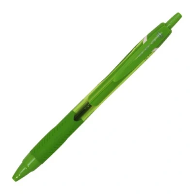 Image of Uni Jetstream Color Knock Ballpoint Pen, 0.5mm, Lime Green (SXN150C05.5)