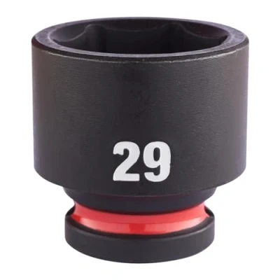 Image of Milwaukee 1/2&quot; Sq Drive Shockwave Impact Socket 29mm Std Ii
