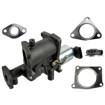 Image of 0851748, 5851593, 851748 EGR valve FEBI BILSTEIN 176475 with gaskets/seals VAUXHALL: Corsa Mk2, COMBO Astra Mk4 CC