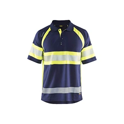 Image of BLÅKLÄDER Hi Vis UV polo shirt Men XXL Navy blue/Yellow