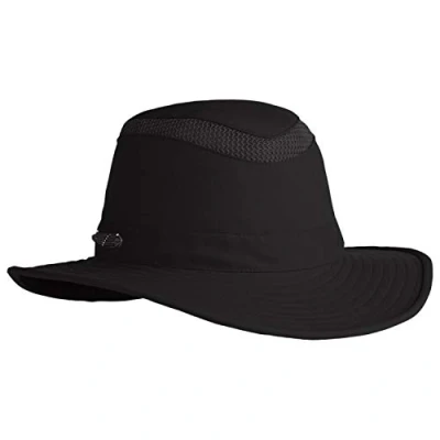Image of Tilley LTM6 Airflo Broad Brim Sun Hat, Black, 7.5