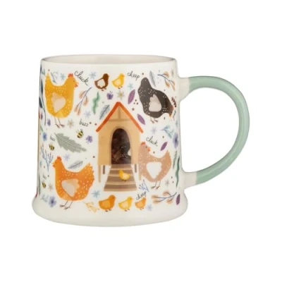 Image of Price &amp; Kensington Chicken Coop Mug 380ml