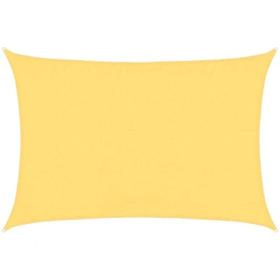 Image of vidaXL Sunshade Sail 160 g/m² Beige 3.5x5 m HDPE