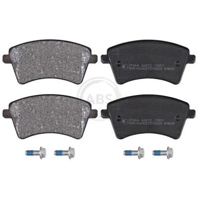 Image of 410601334R, 410603750R, 7701209864, 7701210110, 7701210174 Brake pad set A.B.S. 37664 without integrated wear sensor RENAULT: Kangoo II Express
