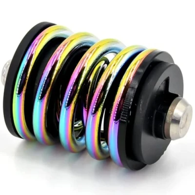 Image of Firm Suspension incl Disc &amp; Titanium Bolt Full Set for BROMPTON Rainbow