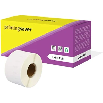 Image of Printing Saver 99018 38 x 190 mm Compatible Lever Arch File Labels Roll (110 per Roll) for LabelWriter 310 320 330 4XL 400 450 Turbo/Twin Turbo/Duo &amp; Seiko SLP Label Printers