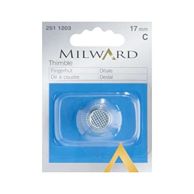 Image of MILWARD Thimble, Silver, 17mm