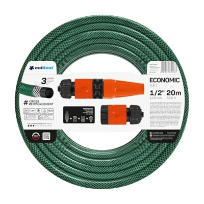 Image of Cell 5901828850073 Garden Hose, Green, 0.422 x 0.1 cm