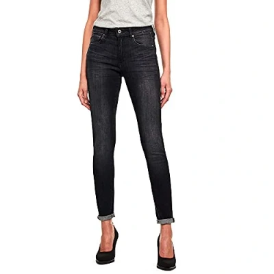 Image of G STAR Skinny FIT Jeans Fit, Women&#039;s, Size: 23x28, Worn in coal