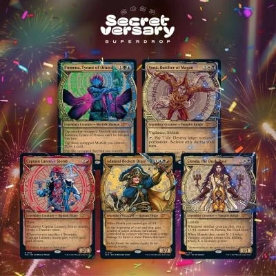 Image of Magic The Gathering Secret Lair Showcase: Lost Caverns of Ixalan Non Foil Edition (5 Cards)