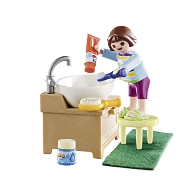Image of Playmobil 70301 Special Plus Children&#039;s Morning Routine ful, Fun Imaginative Role Play, PlaySets Suitable for Children Ages 4+