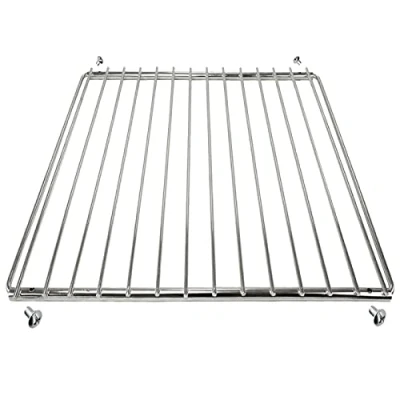 Image of SPARES2GO Universal Adjustable BBQ Grill Shelf for All Makes of Barbecue (310mm x 360 to 530mm)